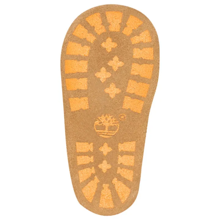 Timberland Wheat Crib Booties with Hat