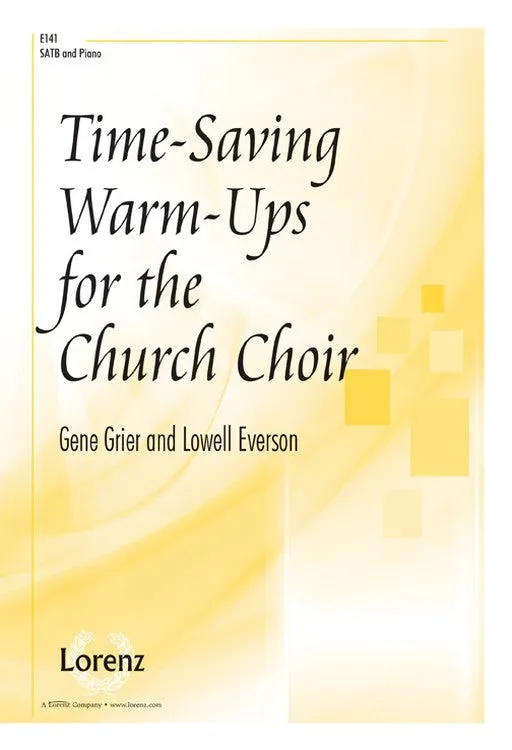 Time-Saving Warm-Ups for Church Choir (SATB)