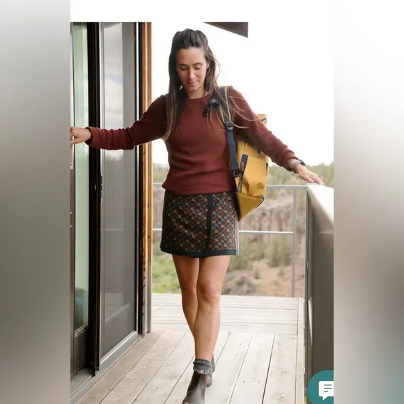 Title Nine, It’s a Wrap sweater skirt, M