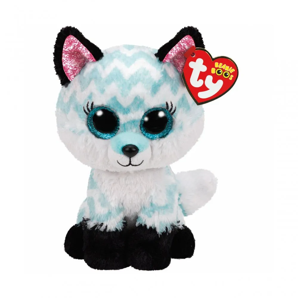TY Atlas The Fox Beanie Boo Soft Toy 15cm