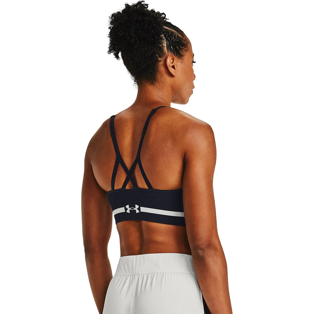Under Armour Womens Seamless Low Long Bra | 1357719-001