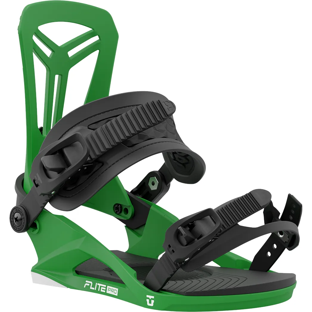 Union Flight Pro Snowboard Bindings Mens Green
