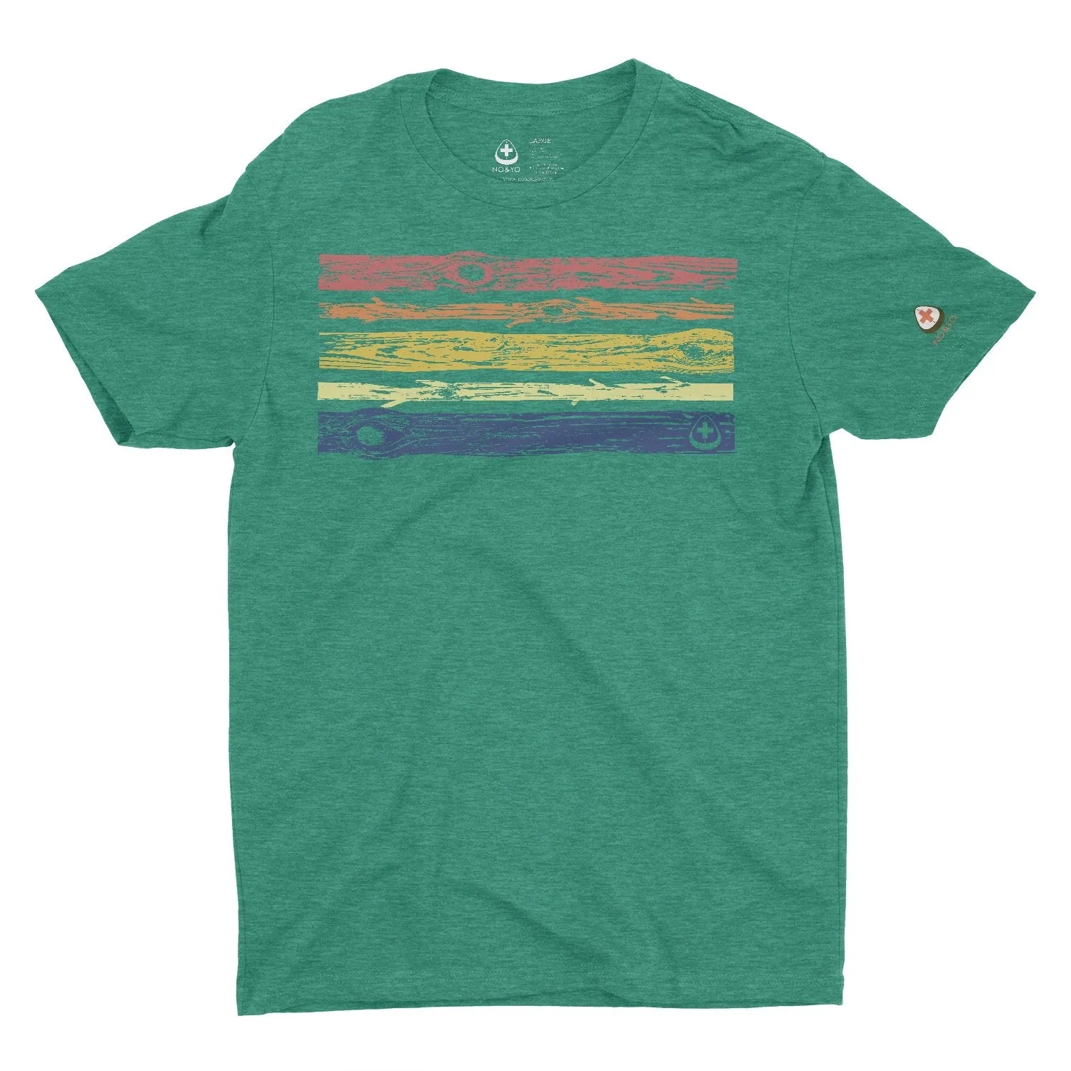 Unique Men’s Vintage Wooden Branches Graphic Tee