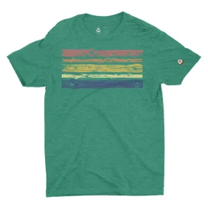 Unique Men’s Vintage Wooden Branches Graphic Tee
