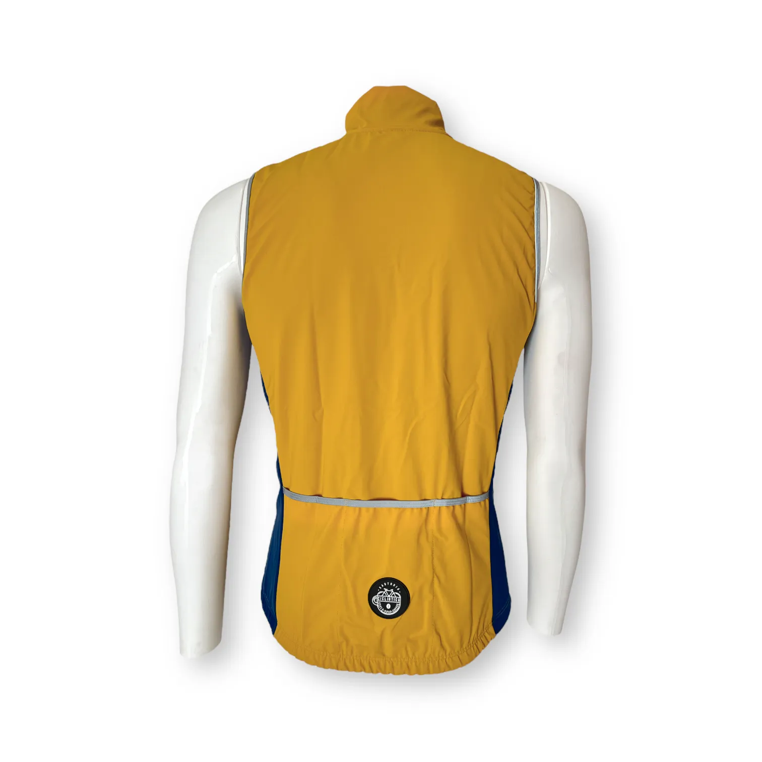 Unisex Warm winter vest with PrimaLoft® - Mustard yellow