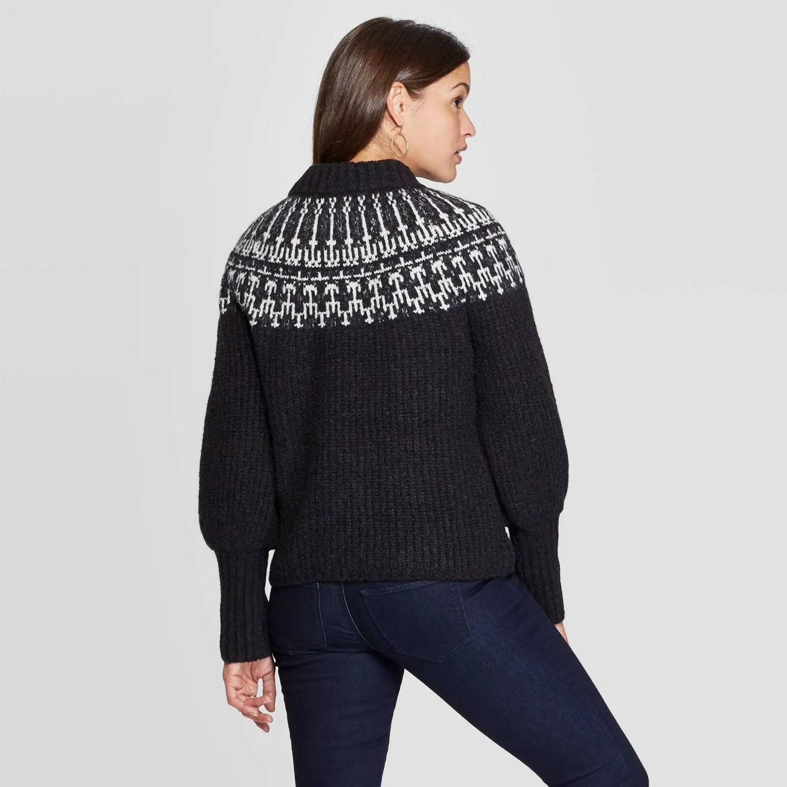 Universal Thread Women's Crewneck Femme Pullover Sweater