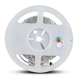 V-TAC VT-5050 60 10W LED Strip Light(BS Plug) Compatible with Alexa and Google Home COLORCODE:RGB W IP20