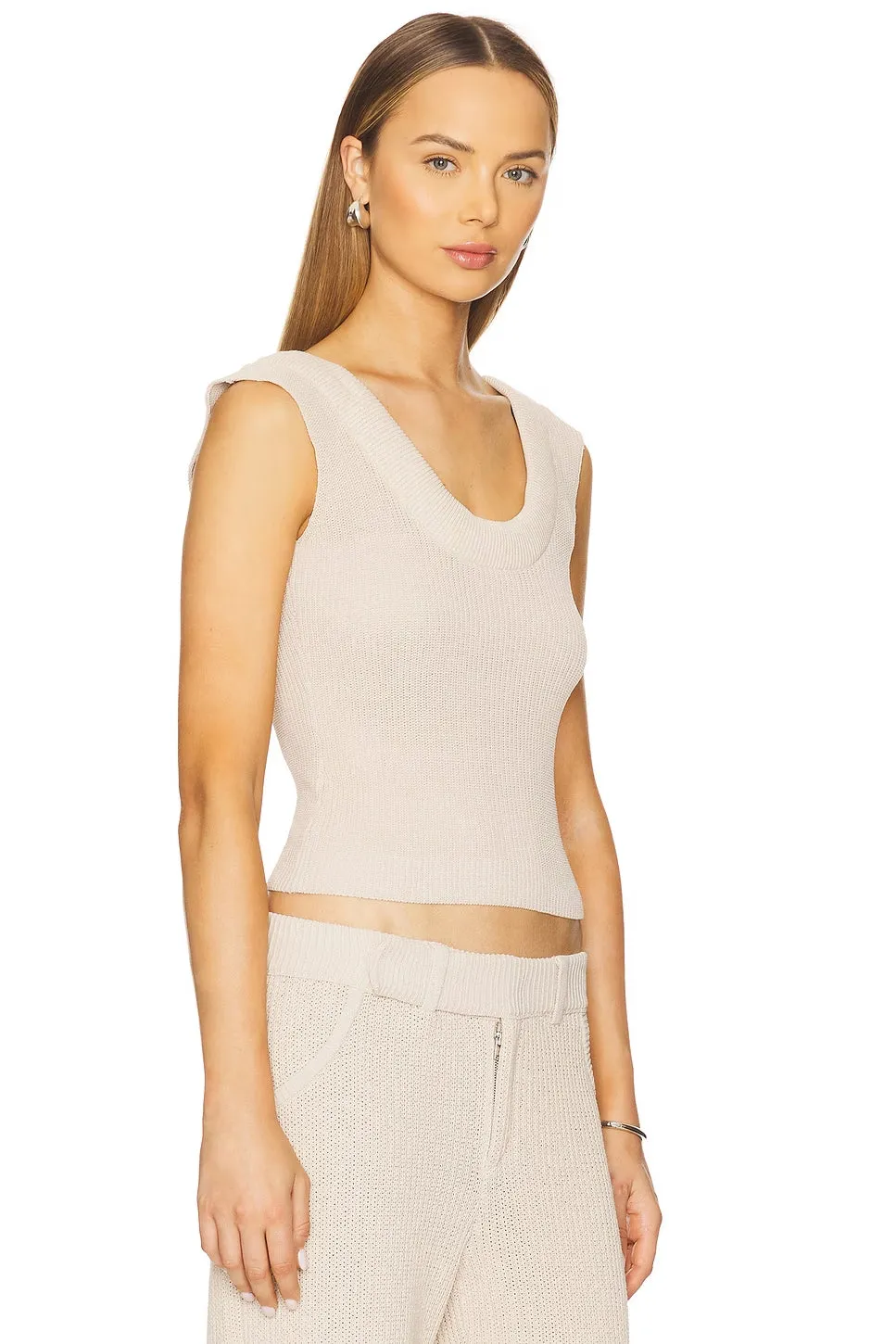 Vena Top  - Beige