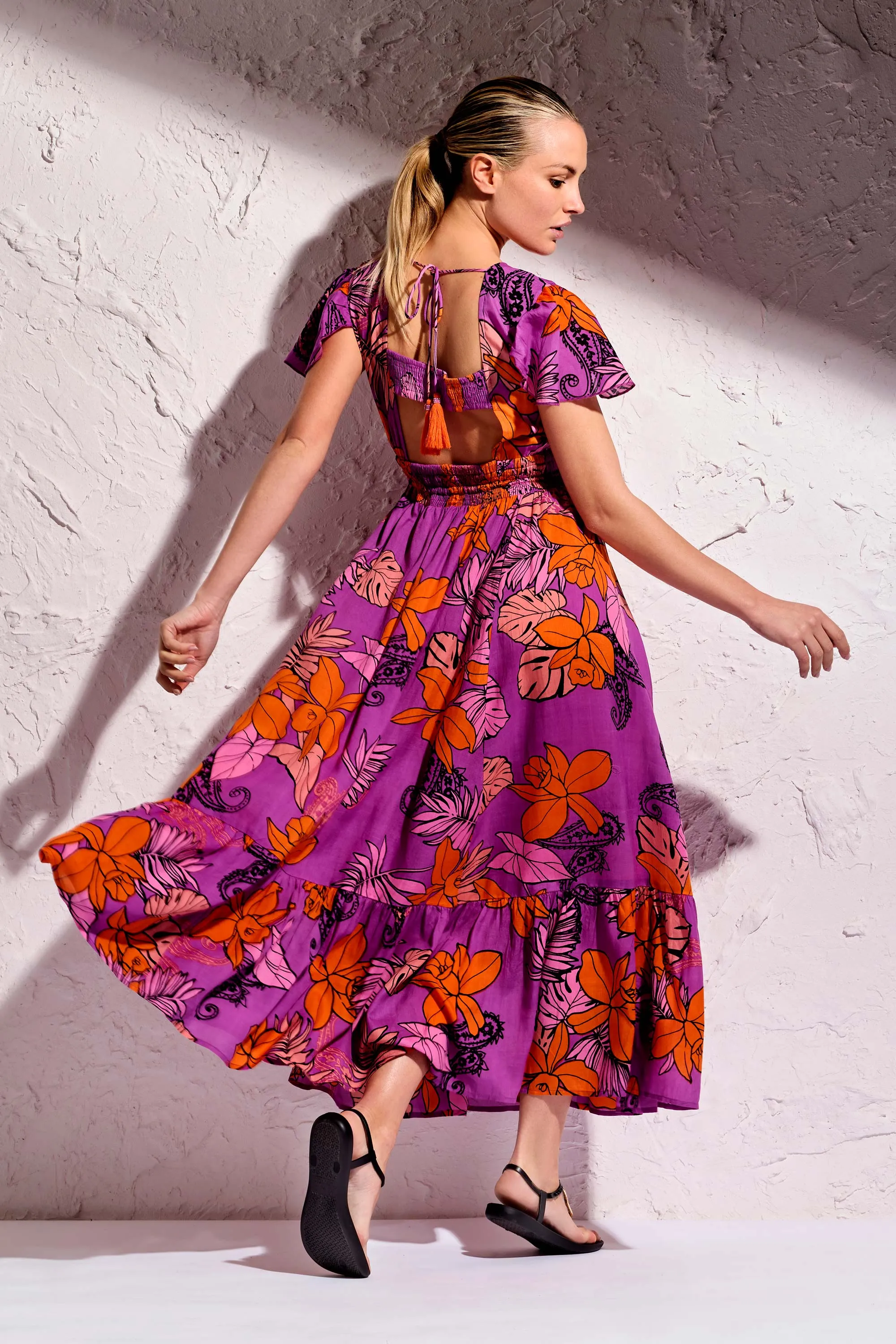 Vestito lungo Elisa Rave