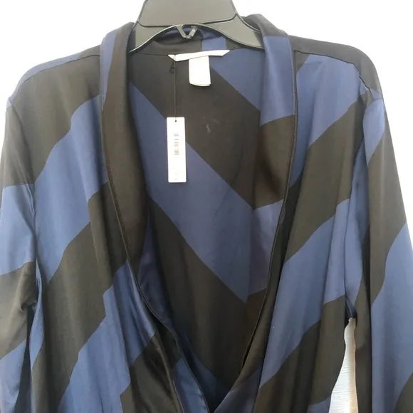 Victoria Secret stripped blue&amp;black Sz S