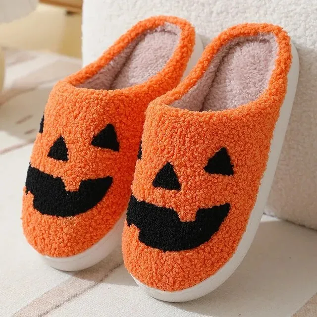 Warm Plush Indoor Floor Non Slip Home Shoes