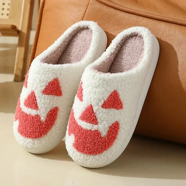 Warm Plush Indoor Floor Non Slip Home Shoes