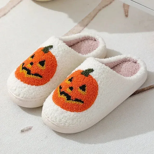 Warm Plush Indoor Floor Non Slip Home Shoes