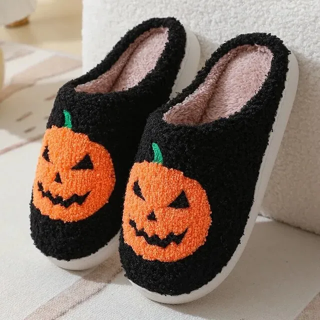 Warm Plush Indoor Floor Non Slip Home Shoes