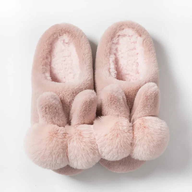 Winter Household Cute Bag And Home Indoor Cotton Slippers UGG Style