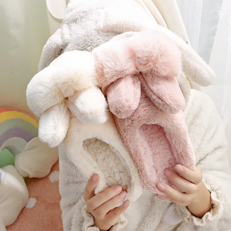 Winter Household Cute Bag And Home Indoor Cotton Slippers UGG Style