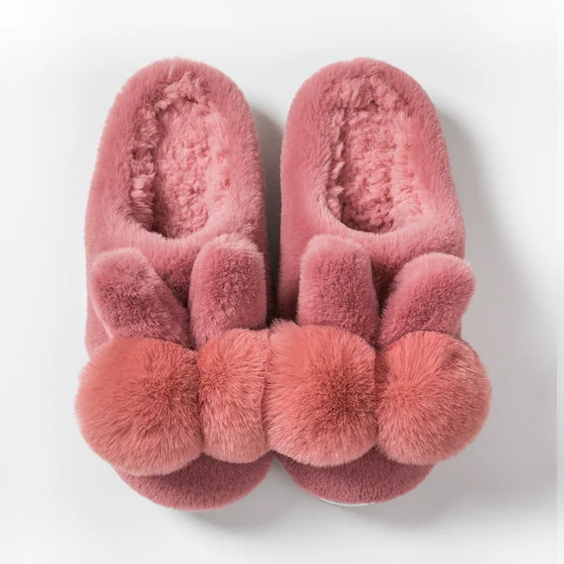 Winter Household Cute Bag And Home Indoor Cotton Slippers UGG Style