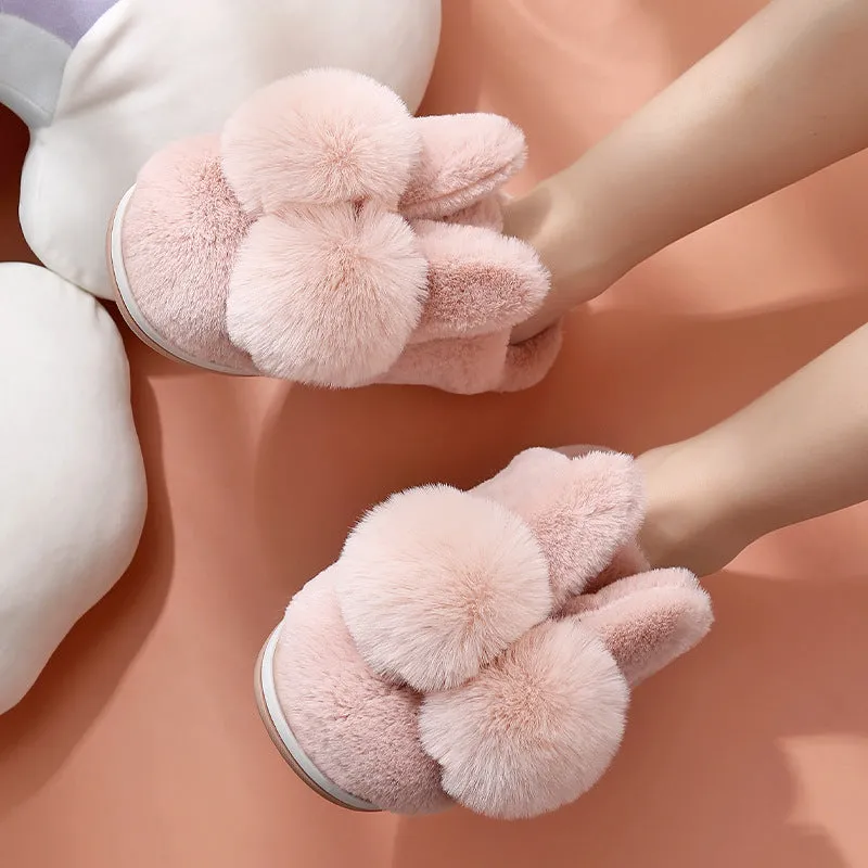 Winter Household Cute Bag And Home Indoor Cotton Slippers UGG Style