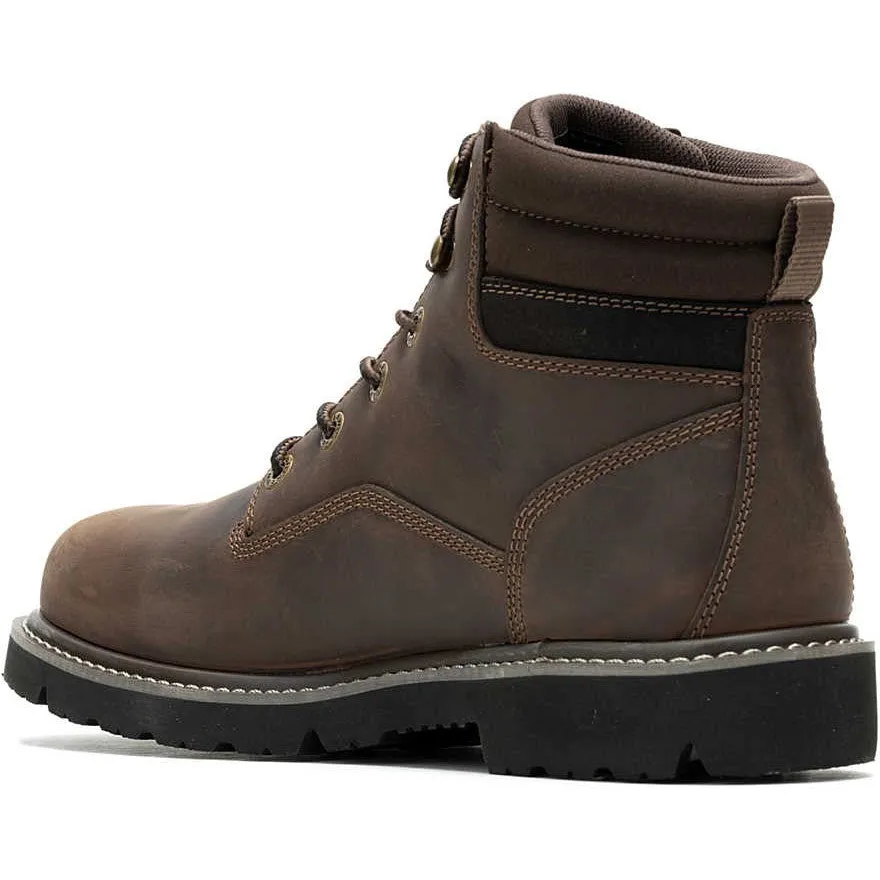 Wolverine Men's Revival 6" Soft Toe WP Work Boot - Brown - W240007