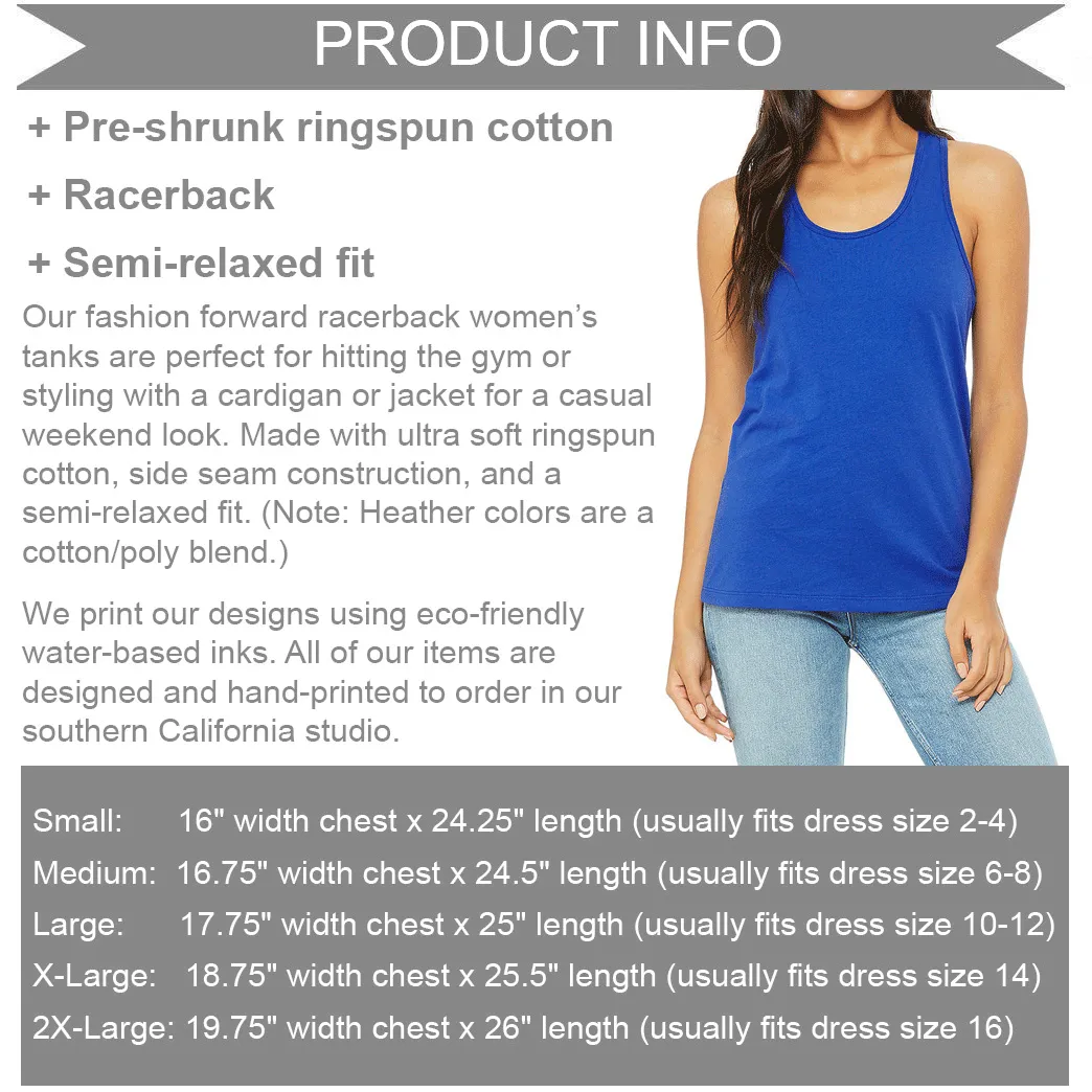 Women's Revenge of the Grizzlies Racerback Tank Top