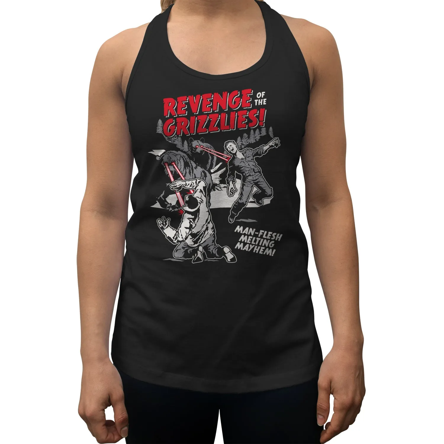 Women's Revenge of the Grizzlies Racerback Tank Top