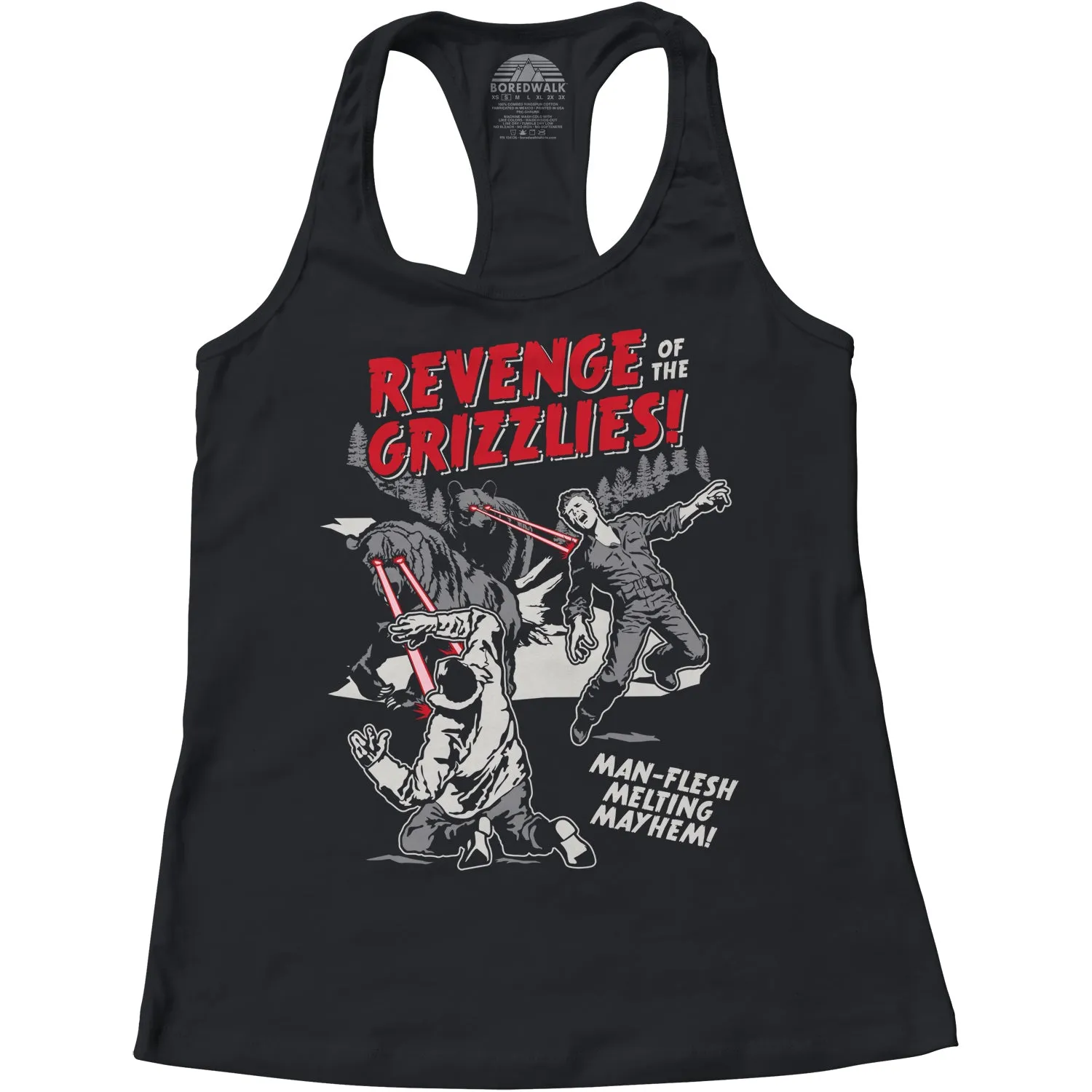 Women's Revenge of the Grizzlies Racerback Tank Top