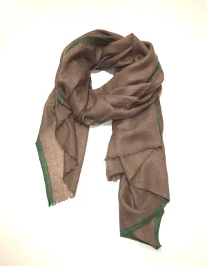 WOVEN CASHMERE SCARF