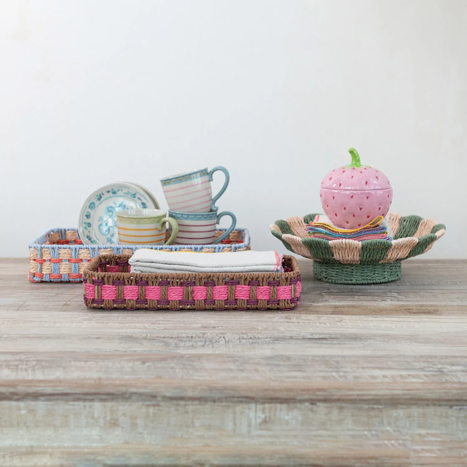 Woven Rope Footed Bowl