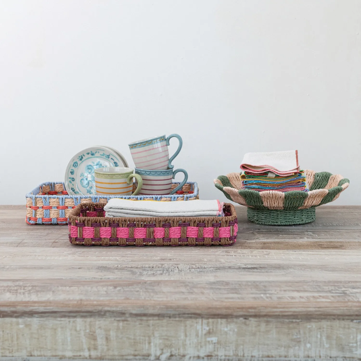 Woven Rope Footed Bowl