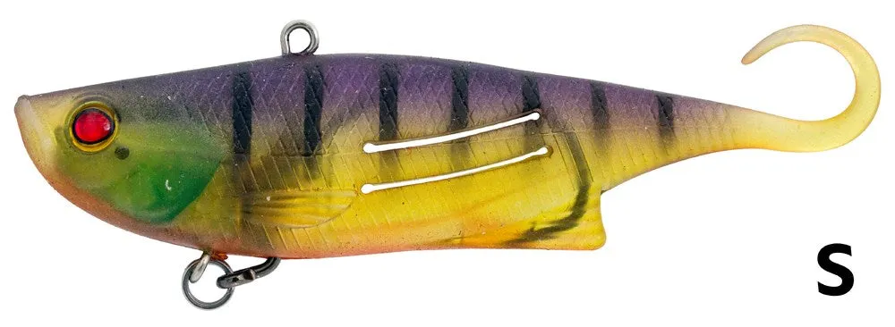 Zerek Weedless 95mm Fish Trap Vibe Soft Plastic Fishing Lure