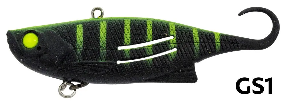 Zerek Weedless 95mm Fish Trap Vibe Soft Plastic Fishing Lure
